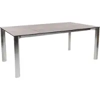 Stern Penta Ausziehtisch Edelstahl/Silverstar