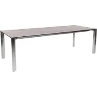 Stern Penta Ausziehtisch Edelstahl/Silverstar