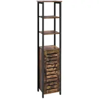 Vasagle Kommode ¦ braun ¦ Maße (cm): B: 37 H: 167