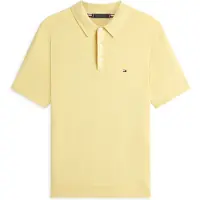 Tommy Hilfiger Essential Cotton Knitted Sweater Citronella Heather Größe: M | Pullover Outlet | Herren | Braun