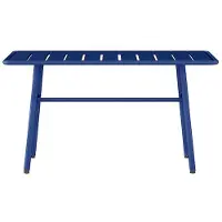 Vente-unique Garten-Couchtisch - Metall - Nachtblau - MIRMANDE von MYLIA