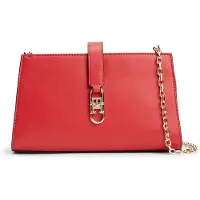 Tommy Hilfiger Handtasche Th Libre Chain Crossover AW0AW18614 Rot