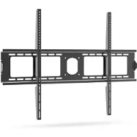 HomeShopXL Feste TV-Wandhalterung - geeignet für Bildschirme von 60" bis 100" - VESA bis zu 900x600 mm - max. Tragfähigkeit 75 kg - schwarz [39686]