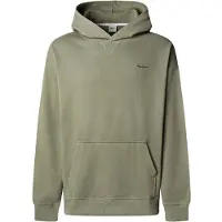 Pepe Jeans für Herren. PM5800155 Sweatshirt Geo Small Logo grün (M), Lässig, Baumwolle