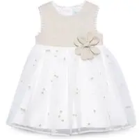 Abel & Lula Elegantes Kleid 5001 Beige Regular Fit