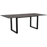 Stern Kufentisch Aluminium/Silverstar