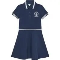 GUESS Kleid für den Alltag J6RK10 K7064 Dunkelblau Regular Fit