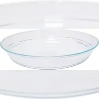 Garofalo Bayerische Tabletts aus transparentem Kunststoff, 34 cm