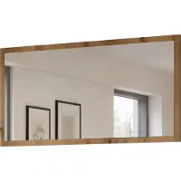 Die Möbelfundgrube Wandspiegel mit Rahmen Evoke Eiche 106 x 55 cm - STATION