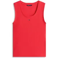 Tommy Hilfiger Top Essential DW0DW20673 Rot Slim Fit