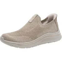 Tamaris Damen Slipper sportlich Sock Sneaker weit geschnitten 8-84706-46, Größe:37 EU, Farbe:Beige