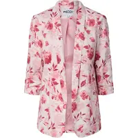 Pieces Pcbosella 3/4-arm Print Blazer | Rosa | S