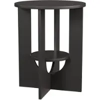 Vicco Couchtisch Vareo Schwarz 40 x 40 cm, Model 57911