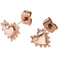 Purelei Ohrringe Delicate Heart Rosegold | Gr.: onesize