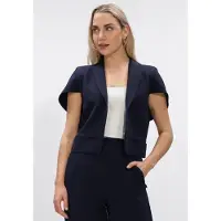 Est'seven Damen Blazers Kya Blazer - Donkerblauw - Größe XL