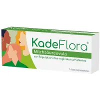 Kade Kadeflora Milchsäureovula 7 St Vaginalsuppositorien