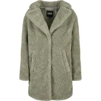 Urban Classics Ladies - OVERSIZED SHERPA Mantel salvia - 3XL