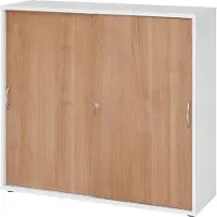 Bümö Schiebetürenschrank office - 3 Ordnerhöhen