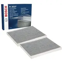Bosch 2x Filter Innenraumluft 1 987 432 537 für Opel Fiat Abarth Citroën Alfa Romeo