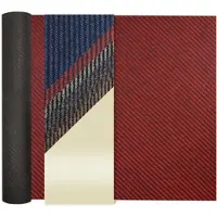 Primaflor Schmutzfangläufer NORDIC STRIPES - Rot - 1,00m x 21,00m