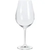 Wellhome - Set mit 4 kristallinen Weißweingläsern mit mattiertem Finish, 520 ml