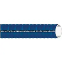 Teguma Saugschl. MILKCORD/SP/BUTYL ID 76,0mm AD 91,0mm L.40m Blau Wandst.7,5mm