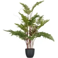 Creativ Green Kunstpflanze "Adlerfarn", grün, H:70cm, Kunststoff, Kunstpflanzen, Kunstpflanze, mit zahlreichen Farnwedeln