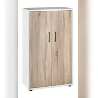 Proregal Möbelpartner Aktenschrank Tiger | Medium | HxBxT 110x65x34 cm | Weiß von