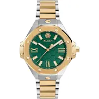 Philipp Plein Damen-Armbanduhr PWBDA0724 Grün / Bicolor