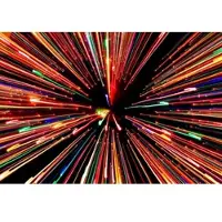 Papermoon Fototapete "Abstrakte streifende Lichter", bunt, B:2,5m L:1,9m, Vlies, Tapeten, Fototapete
