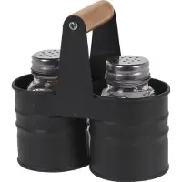 Eh Excellent Houseware Pfeffer- und Salzbehälter, Set in grau | Gr.: onesize