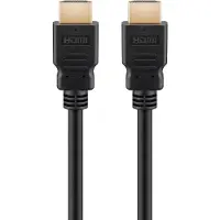 Goobay 58265, 3 m, HDMI Typ A (Standard), HDMI Typ A (Standard), 3D, 48000 Gbit/s, Schwarz
