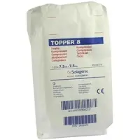 KCI Topper 8 Kompr.7,5x7,5 cm unsteril 100 St Kompressen