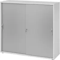 Bümö Schiebetürenschrank office - 3 Ordnerhöhen