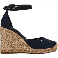 Tommy Hilfiger Espadrilles Wedge FW0FW09225 Dunkelblau 42