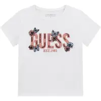 GUESS T-Shirt J6RI34 K6YW4 Weiß Regular Fit 164