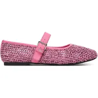 Tommy Hilfiger Ballerinas Tjw Knitted Ballerina EN0EN03030 Rosa