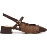 Caprice Damen Pumps 9-29604-46 dk braun Kamm 37