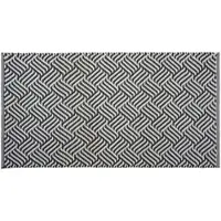 PAD Fußmatte "EDGE, Schmutzfangmatte", stone, weiß, B:72cm H:13mm L:130cm, Kunstfaser, Teppiche, Fußmatte, modernes Design, In- und Outdoor geeignet, auch als Läufer erhältlich