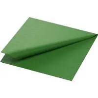Duni Serviet Duni 24x24 cm 3-lag Leaf Grøn,8 pk x 250 stk/krt