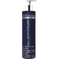 Abril Et Nature Platinum Toner Blonde Hair 200ml, 200 ml, Frauen, Blond, Blond, Farbschutz, Feuchtigkeitsspendend, Ernährung, Reparatur, Glanz, Kokosöl, Keratin