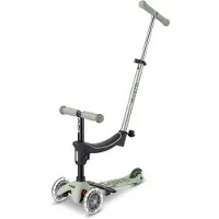 Micro mobility Micro Mini2Grow Deluxe LED 2.0, Kinder, Dreiradroller, Junge/Mädchen, Asphalt, 50 kg, 3 Rad/Räder