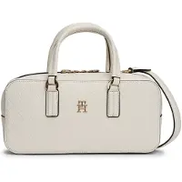 Tommy Hilfiger Handtasche Th Daily Crossover Mono AW0AW18415 Weiß