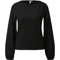 s.Oliver -qs T-shirts Black Größe: M | Blusen Outlet | Damen | Schwarz
