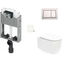 SAT Wand-WC Set für Einmauerung SIKOTZREX72CR