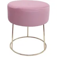 Echtwerk Hocker Marilyn Rosa Samt