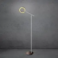 ESCALE Select Midnight LED-Leseleuchte-Körper/body Aluminium geschliffen-Kopf/head Bronze
