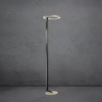 ESCALE Select Midnight LED-Stehleuchte-Körper/body Schwarz-Kopf/head Taupe