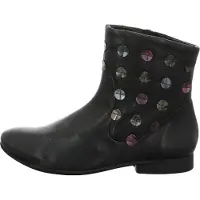 Think! Think GUAD2 Damen Stiefeletten - elegante Stiefelette schwarz Elegant NEU