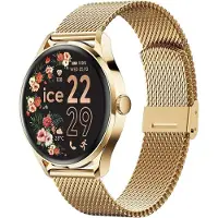 Ice Watch 024655 Smartwatch ICE Smart 2.0 Rund Goldfarben mit Milanaiseband